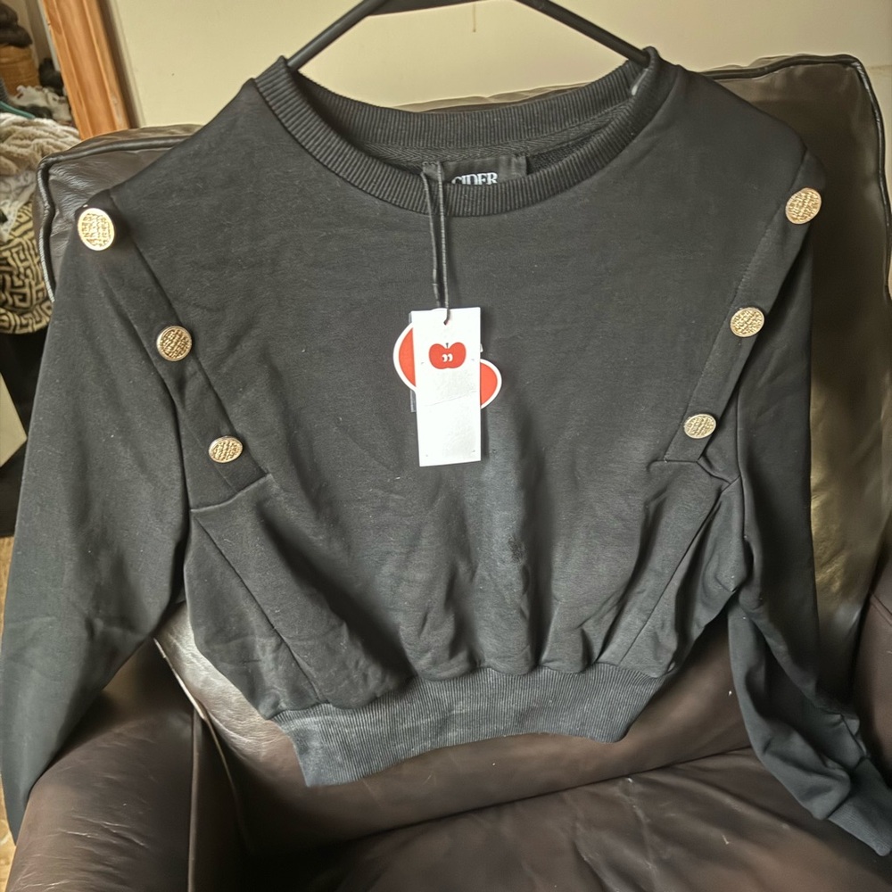 Cider Crop Sweater